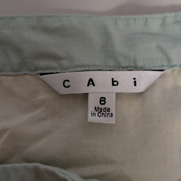 CAbi Black and Cream Floral A-Line Skirt - Picture 6 of 9